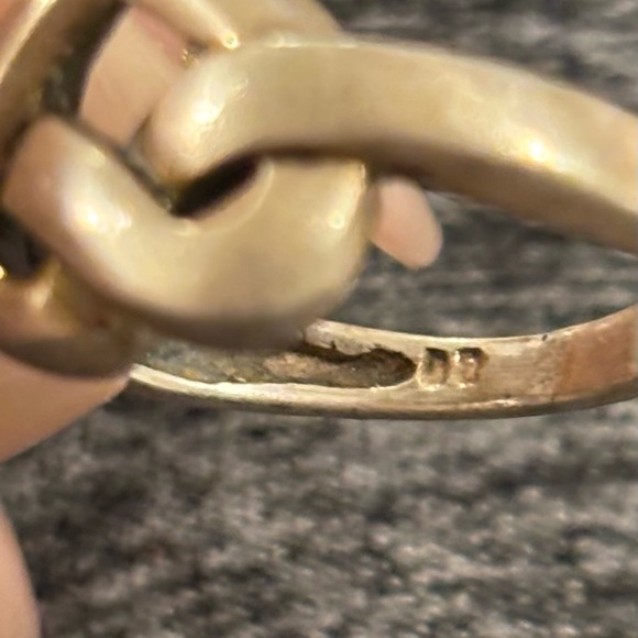 Retiring James Avery Heart Knot Ring Love Size 5 Sterling Silver 925 - Picture 3 of 9